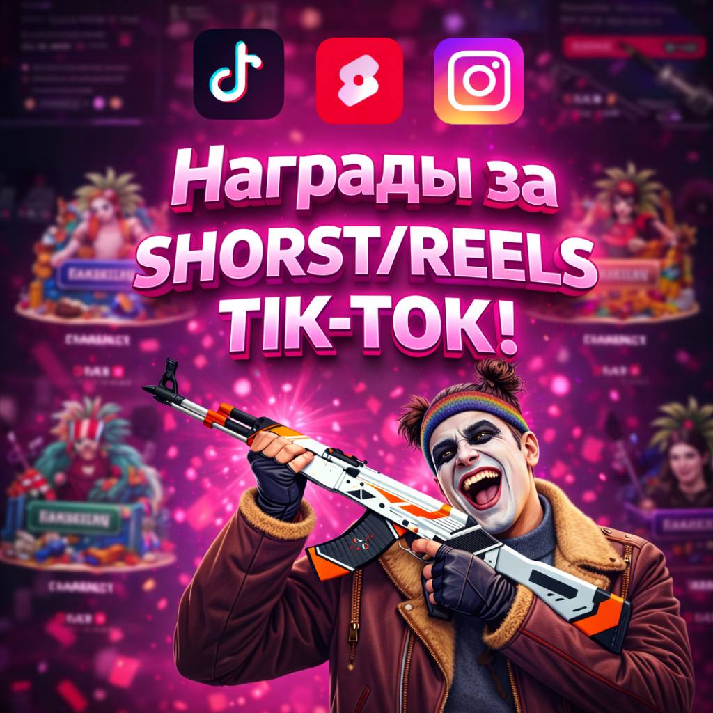 Награда за SHORTS/REELS/TIK-TOK!